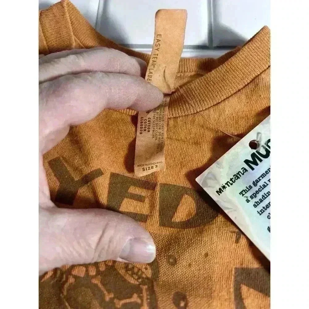 Size 2 Montana Mud Shirt Dyed In The Dirt Dinosaur T Shirt